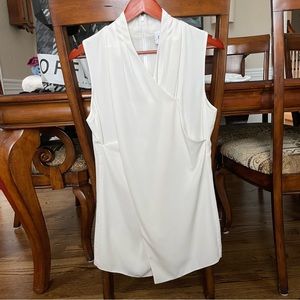 Cabi cream tank top blouse size 8